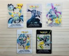 ポケミク クリアカード 非売品 ららぽーと限定 初音ミク ピカチュウ 4