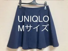 UNIQLO ネイビー フレアスカート Mサイズ