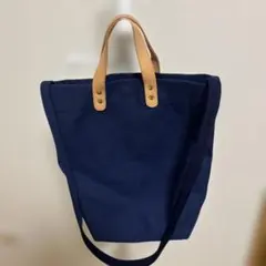 The Container Shopネイビーキャンバストートバッグのサムネイル