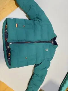 ポールスミスジュニア　ダウン　青　120 ギター柄　リバーシブル　110