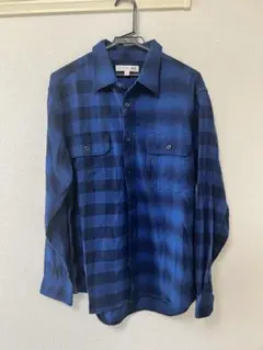 UNIQLO JWANDERSON ネルシャツ L ダークブルー