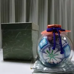 滋賀県愛荘町の伝承工芸 びん細工手まり - メルカリ