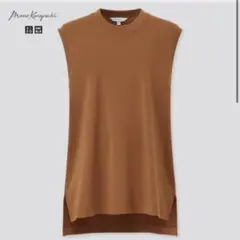 UNIQLO マメクロゴウチ　エアリズムコットンオーバーサイズT（ノースリーブ）