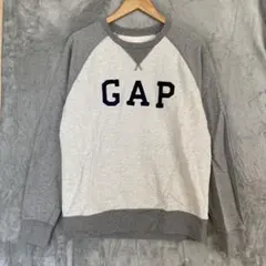 【L2839】GAP スウェットトレーナー サイズM グレー