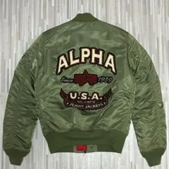 2026年最新】アルファ ma-1 刺繍の人気アイテム - メルカリ