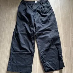 coen ネイビー　ワイドパンツ Mサイズ