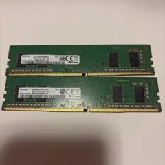 あ*ん様 L0217-12PCメモリSamsungDDR4 (PC4-2666V SAMSUNG（サムスン） SAMSUNG ddr4-21300 PC4-2666V 8GB 2枚で 16GB