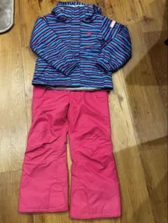 子ども用 スキーウェア ストライプ pureconscious スノボ