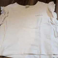 petit main フリル付きTシャツ 80