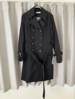 ORIHICA レディースコート ブラック Sサイズ