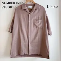 NUMBER (N)INE × STUDIOUS 開襟サテンシャツ 戸谷公人 3のサムネイル