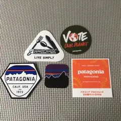 Patagonia ステッカー 5枚セット 新品　パタゴニア