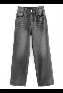 GRL ストレートデニムパンツ[cu468]