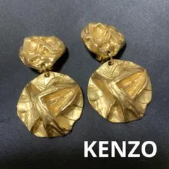 KENZO ケンゾー ゴールド 大ぶり イヤリングのサムネイル