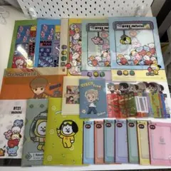 bts bt21 クリアファイル&ブックマークコレクションセット