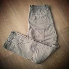 nano universe  テーパード チノパンツ