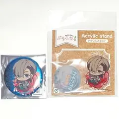 ガチアクタ ぷちふれ メタリック缶バッジ アクリルスタンド ザンカ