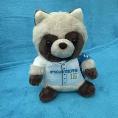 北海道日本ハムファイターズ 動物ぬいぐるみくじ 4等タヌキ【達孝太