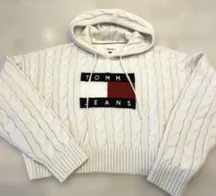 お値下げ！トミーヒルフィガー　ニットパーカー