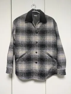 ジャーナルスタンダード　チェック エルボーパッチ　シャツ　ジャケット