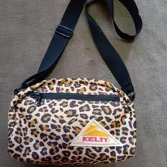 KELTY ヒョウ柄 メッセンジャーバッグ