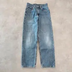 リーバイス550 Levis W29 ブルーデニム ボトム 青 古着 14998