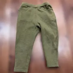 futafuta オリーブ パンツ バックポケット付き