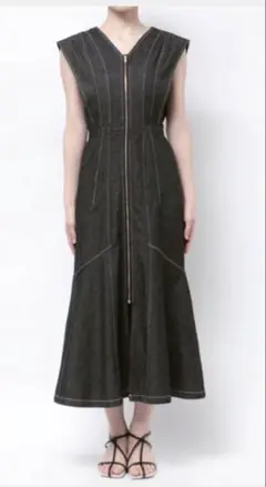 新品タグ付き ラグナムーン フレアスリーブワンピース