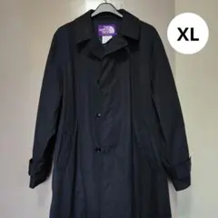 ノース・フェイス　パープルレーベル　ステンカラーコート　ネイビー