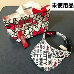 サンリオ ハローキティ カートバッグ サンバイザー ゴルフ グッズセットのサムネイル