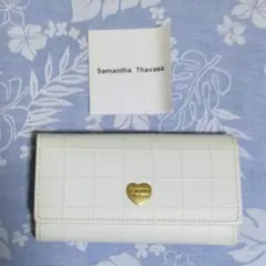 新品未使用 Samantha Thavasaホワイト キーケース サマンサタバサ
