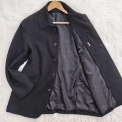 【格安】自由区 オンワード樫山 コート ブラック L