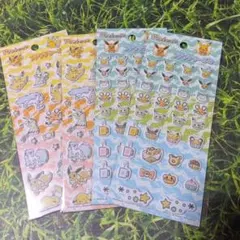 ポケモン イラストシールセット 4枚