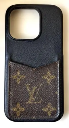 Louis Vuitton モノグラムレザーケースiPhoneケース