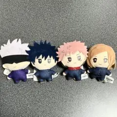 呪術廻戦 プチマスコット① 五条悟 虎杖悠仁 伏黒恵 釘崎野薔薇 ぬいぐるみ
