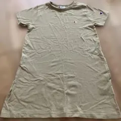 Champion 半袖ワンピース 140 ベージュ