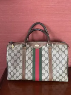 【ちゅうちゃん様専用】Gucci GGモノグラム ハンドバッグ シェリーライン