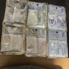 明日発送クーリア正規品☆グラスパーラークリアステッカー全６種コンプリートセット☆