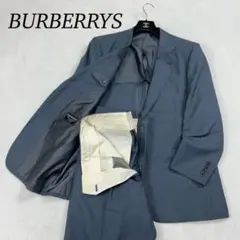 I299 美品 XL バーバリー モヘア混 スーツ上下 メンズ