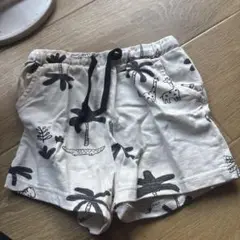 H&M 動物柄 ハーフパンツ 90センチ
