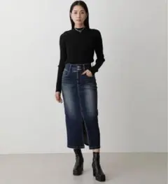 AZUL BY MOUSSY デニムスカート タイトスカート