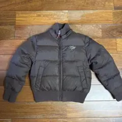 トミーフィルフィガー　キッズ　ダウン　ブラウン