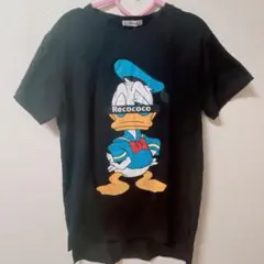 Fiona ドナルドダック Tシャツ ブラック