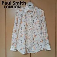 Paul Smith　ポールスミス　ロンドン　花柄　長袖シャツ　サイズ(M)