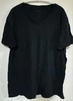 GILDAN Vネック Tシャツ ブラック Lサイズのサムネイル