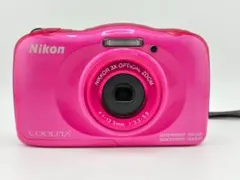 Nikon COOLPIX W100 ピンク 電池付き 動作確認済み デジカメ