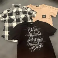 BeBe100 COMME CA ISM 110トップス 3点セットのサムネイル