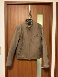 【本革】UNITED ARROWS ベージュレザージャケット