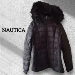✨１点限り✨ NAUTICA ダウンジャケット ブラック アウター 中綿【M】のサムネイル