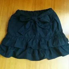 《夏休みsale！》おまけ付☆コムサ リボン付きフリルスカート 90㎝